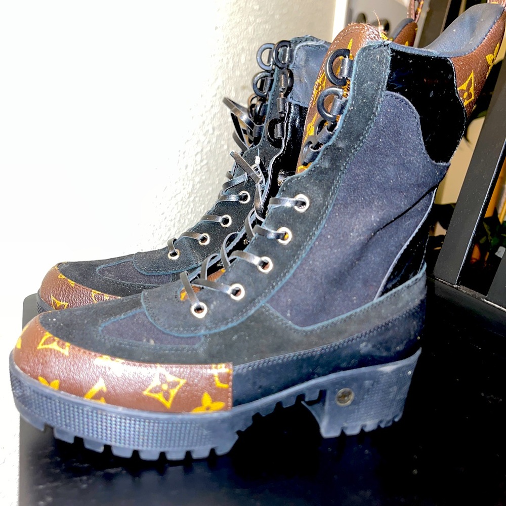 LOUIS VUITTON COMBAT BOOTS